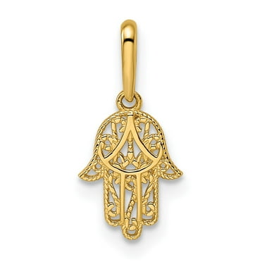 Lex & Lu 14k Yellow Gold Solid Kansas State Pendant Lex & Lu 14k Yellow Gold Solid Kansas State Pendant